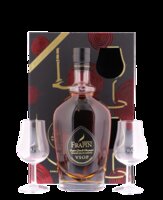 Frapin VSOP gift box + 2 glazen