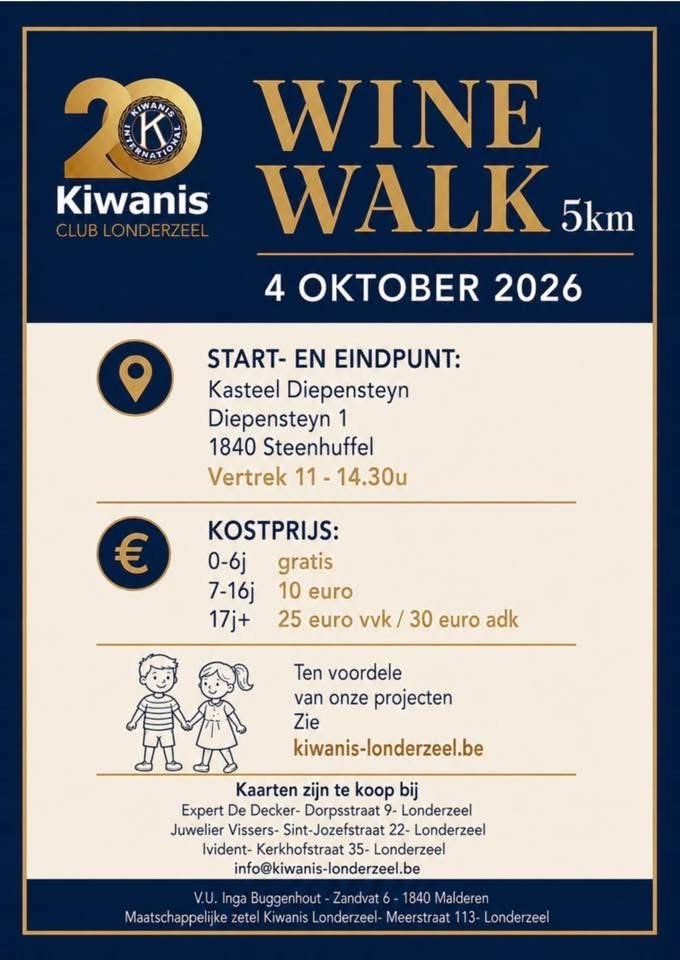 Kiwanis Londerzeel - Wine Walk