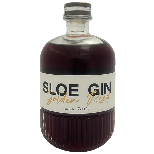 Dames Blanches Sloe Gin golden reed 70cl