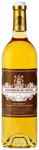 Chartreuse Coutet Sauternes demi 2016