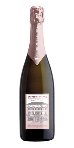 Vino Spumante rose dry Domus Picta